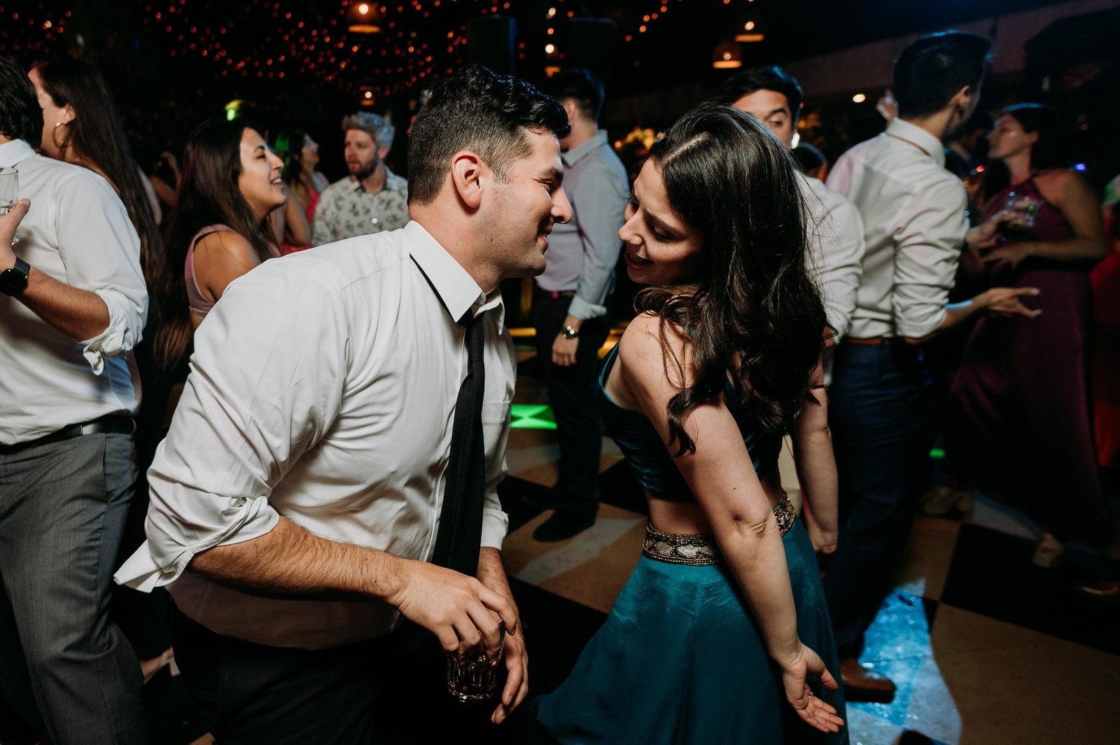 Bailando en la fiesta